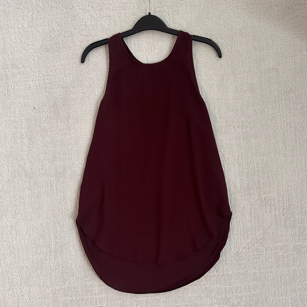 Wilfred Burgundry Tank Top